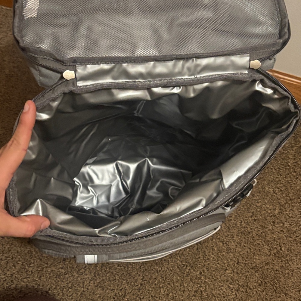 Gray Cooler Backpack - image 2